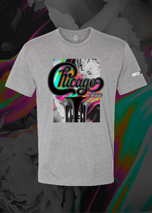 Chicago & Friends  GREY Tshirt